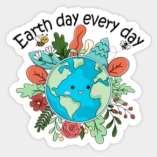 Everyday Earth day Sticker